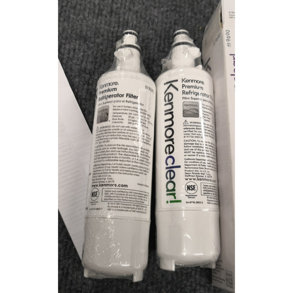 2 Pack 9690 Kenmore 469690 Replacement Refrigerator Water Filter Fit LG LT700P - Picture 6 of 7